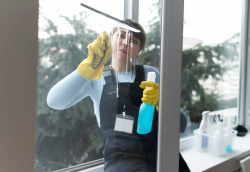 Nettoyage de vitres intérieures et extérieures à Orcines